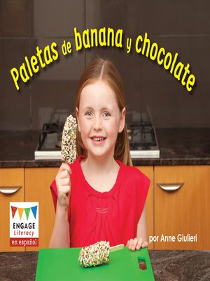 cover image of Paletas de banana y chocolate